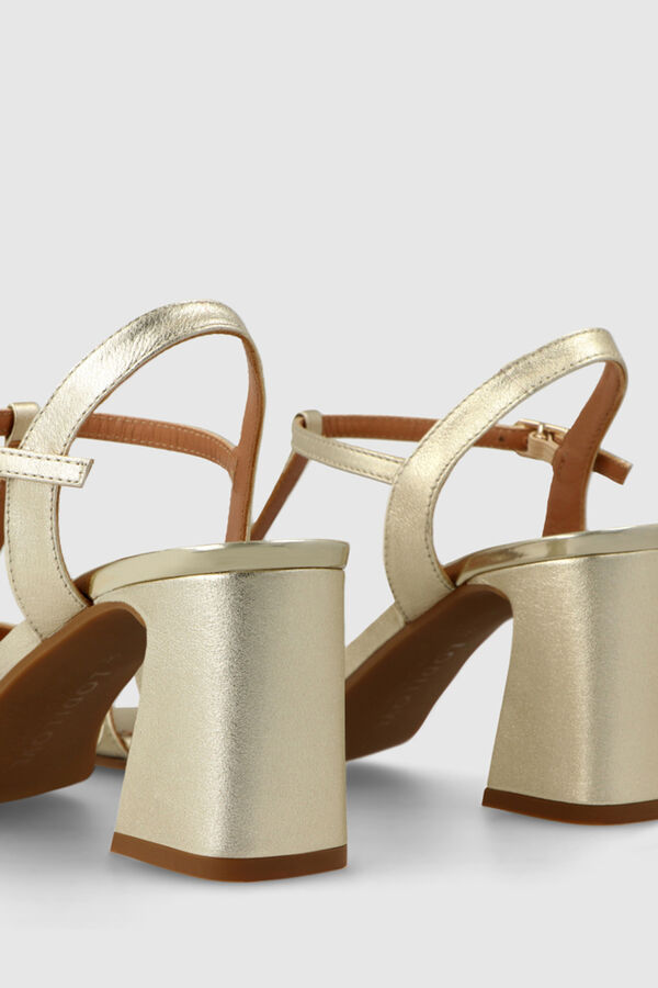 Lodi Sand&aacute;lias de mulher de tiras  Dourado