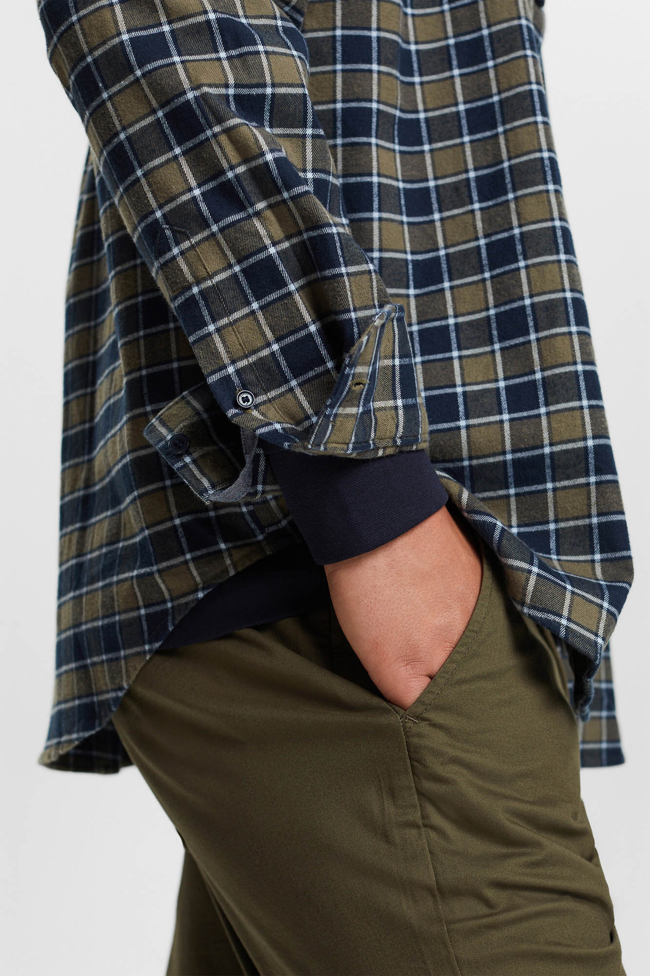 Esprit Camisa cuadros regular fit