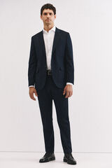 Cortefiel Cal&ccedil;as marinhas slim fit Azul
