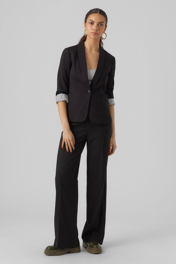 Vero Moda Blazer entallada Negro