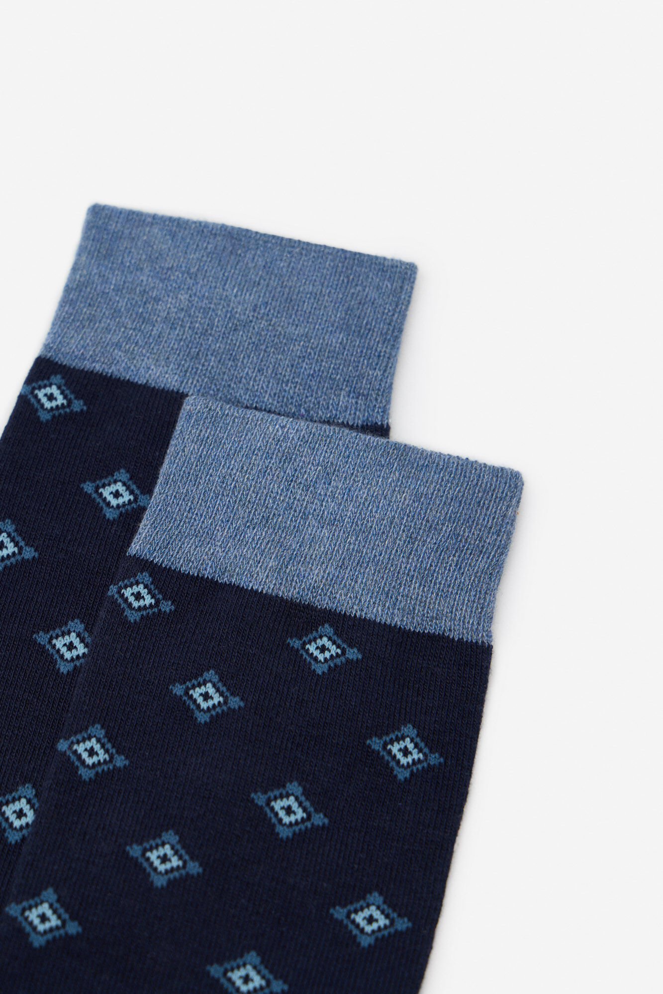 Cortefiel Meia de desenho cl&aacute;ssico