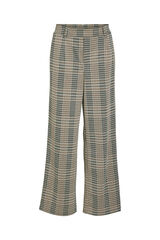 Vila Pantal&oacute;n ancho de vestir Marr&oacute;n