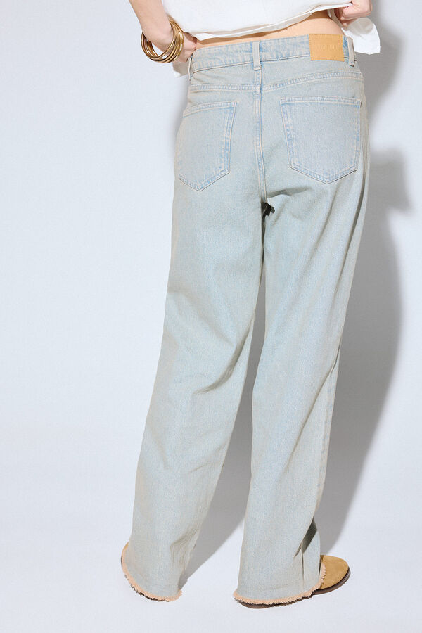 Slowlove Jeans tingido Azul