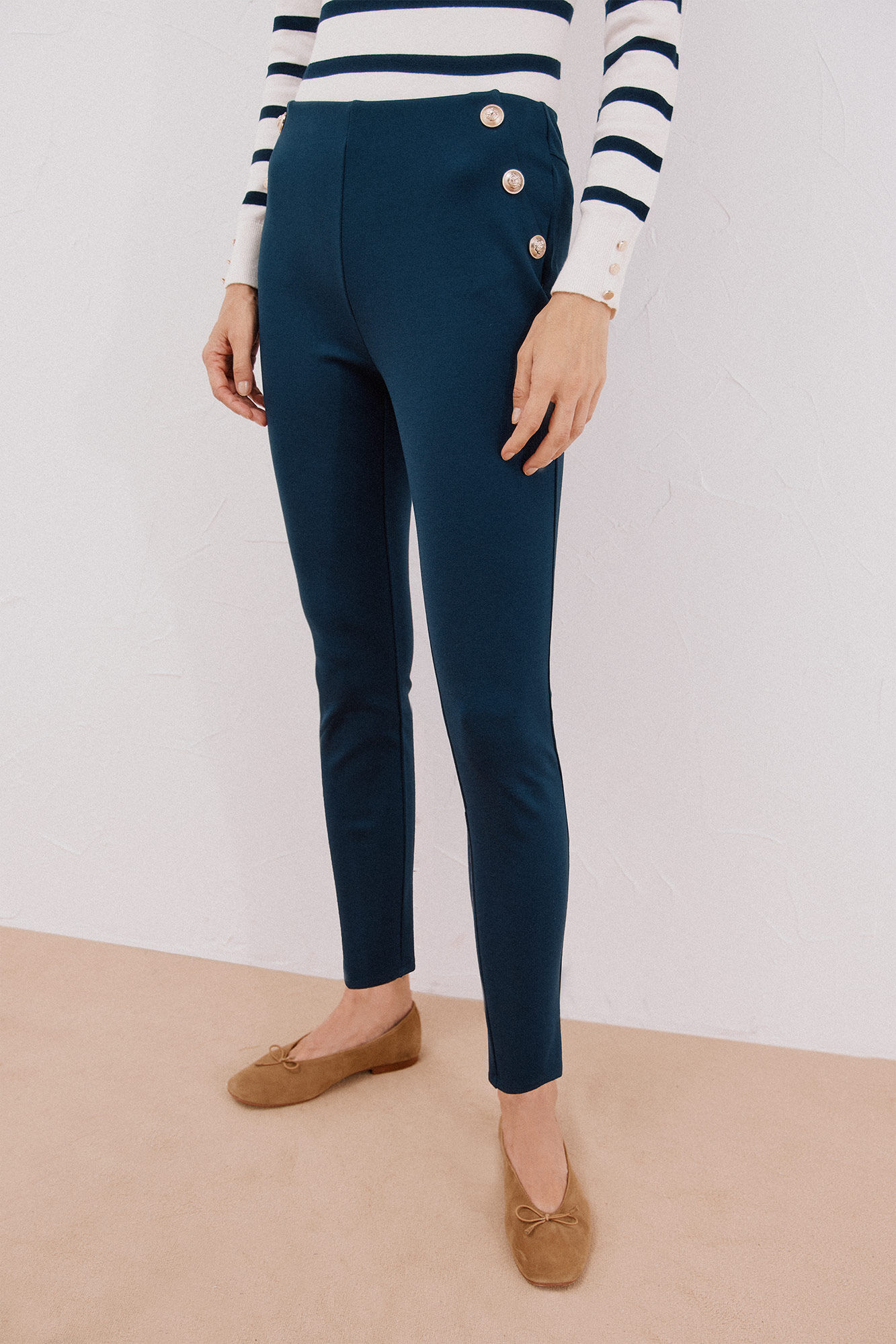 Cortefiel Legging de mujer de punto