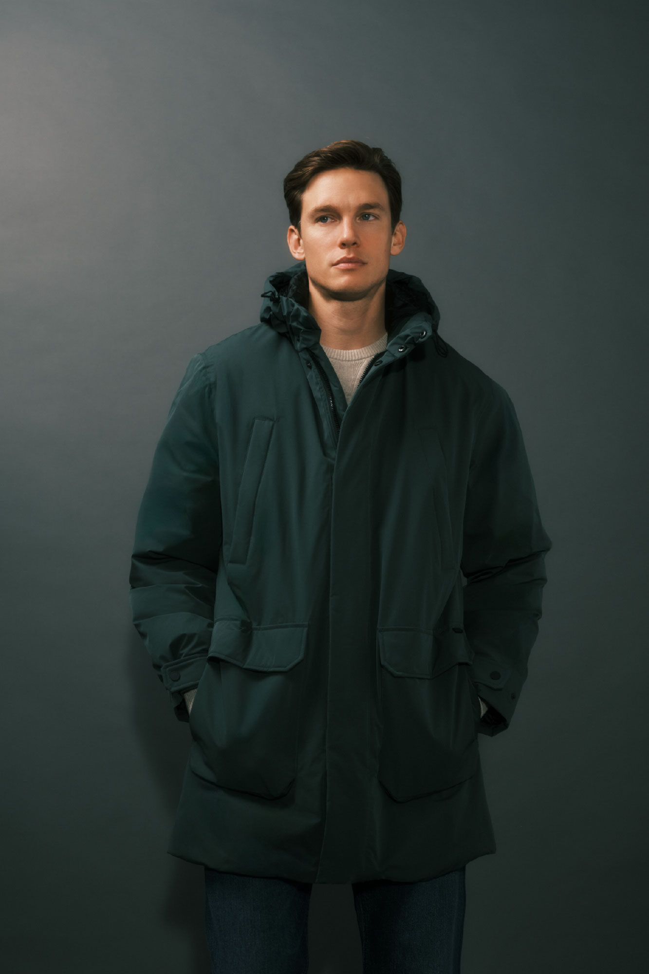 Cortefiel Parka 4 bolsillos