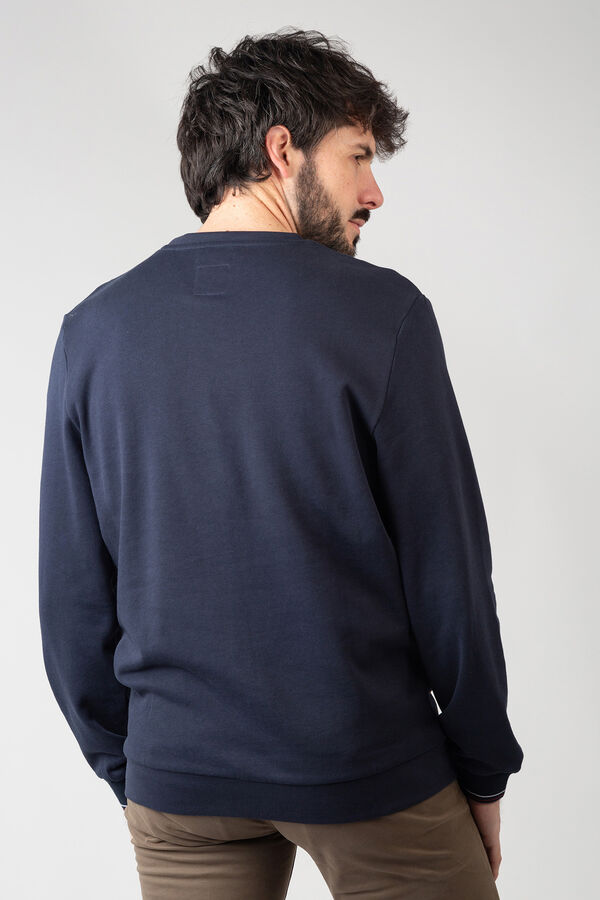 Privata Sudadera cuello redondo Azul marino