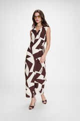 Grace & Mila Vestido comprido Velline Castanho