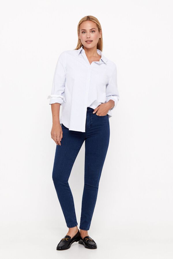 Cortefiel Pitillo vaquero sensational fit Azul