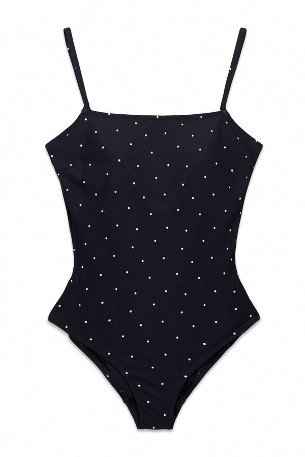 Cortefiel Fato de banho shapewear decote quadrado Multicolorido