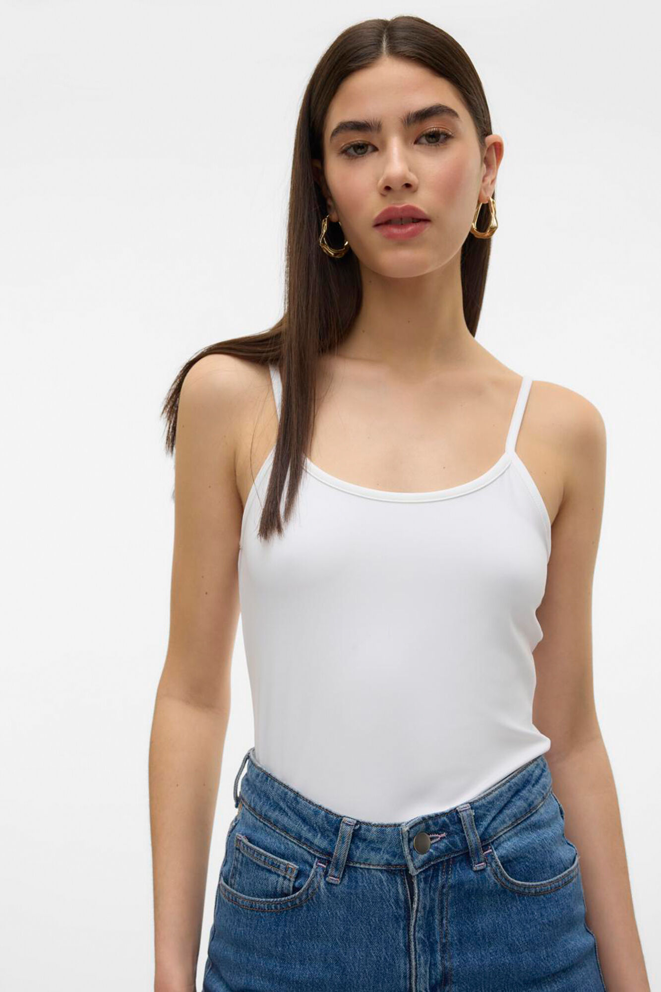 Vero Moda Top singlet el&aacute;stico