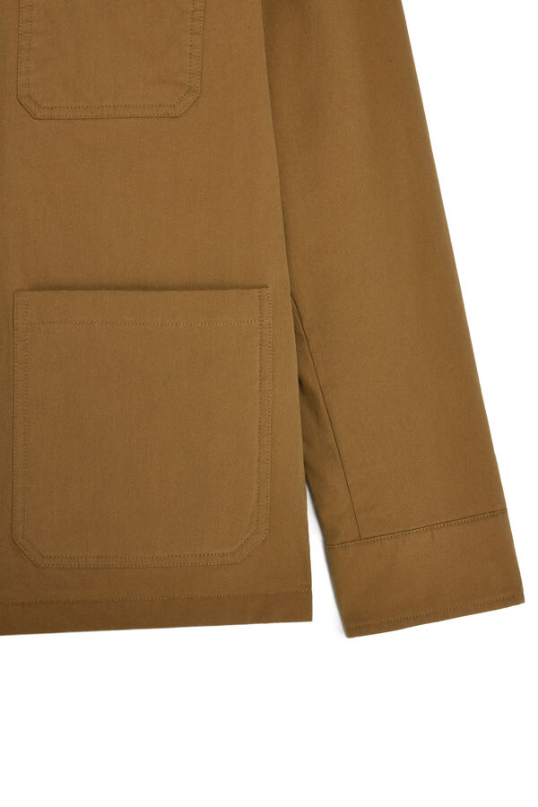 OOTO Casaco com bolsos Castanho