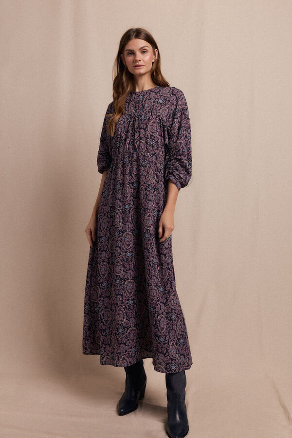 Slowlove Vestido estampado Roxo