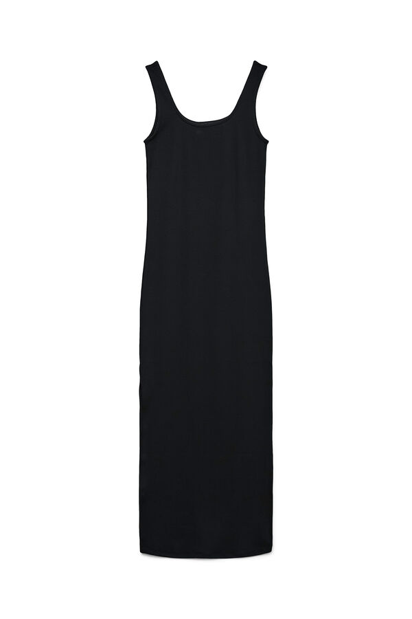 Vero Moda Vestido largo entallado Negro