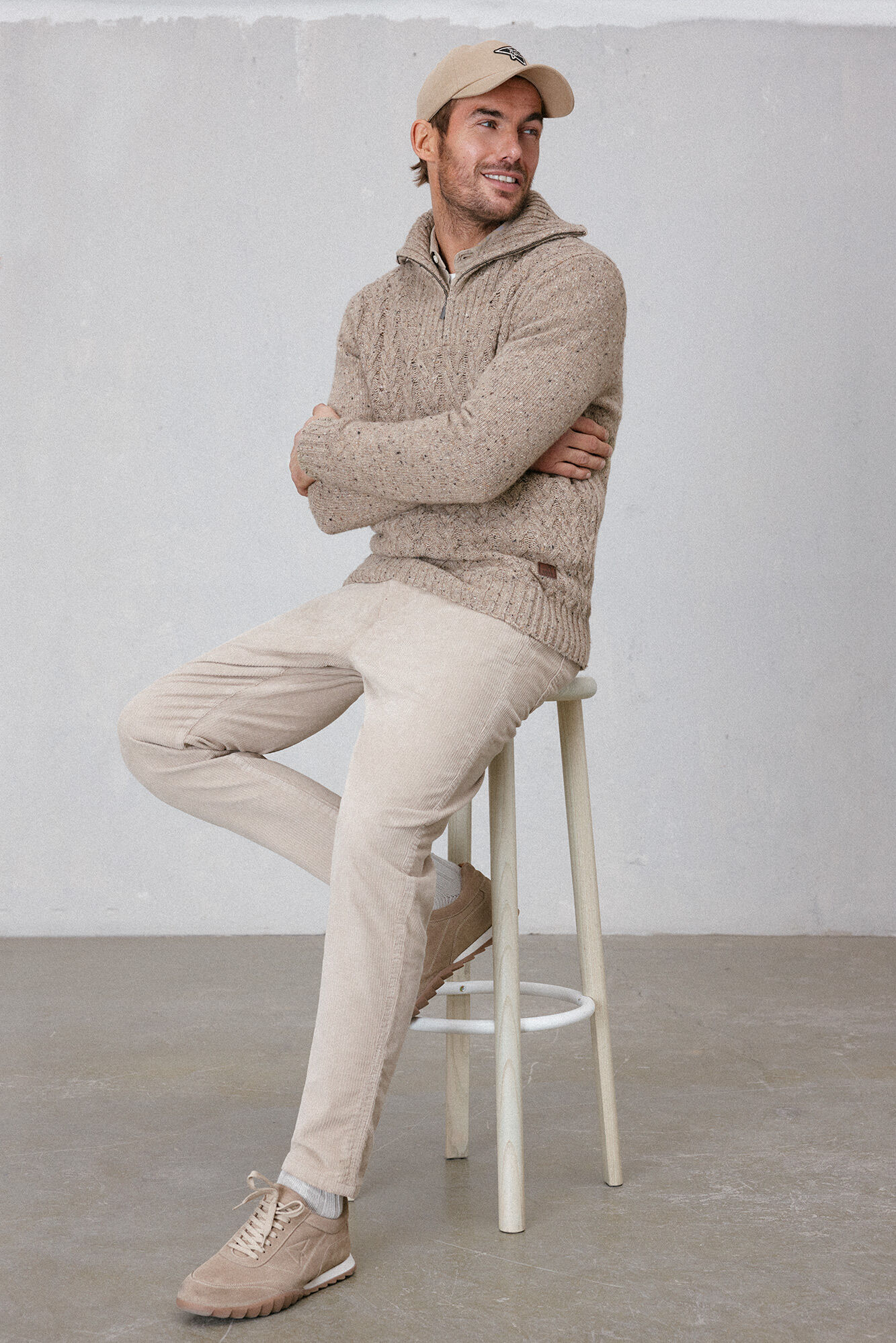 OOTO Jersey cuello semicisne