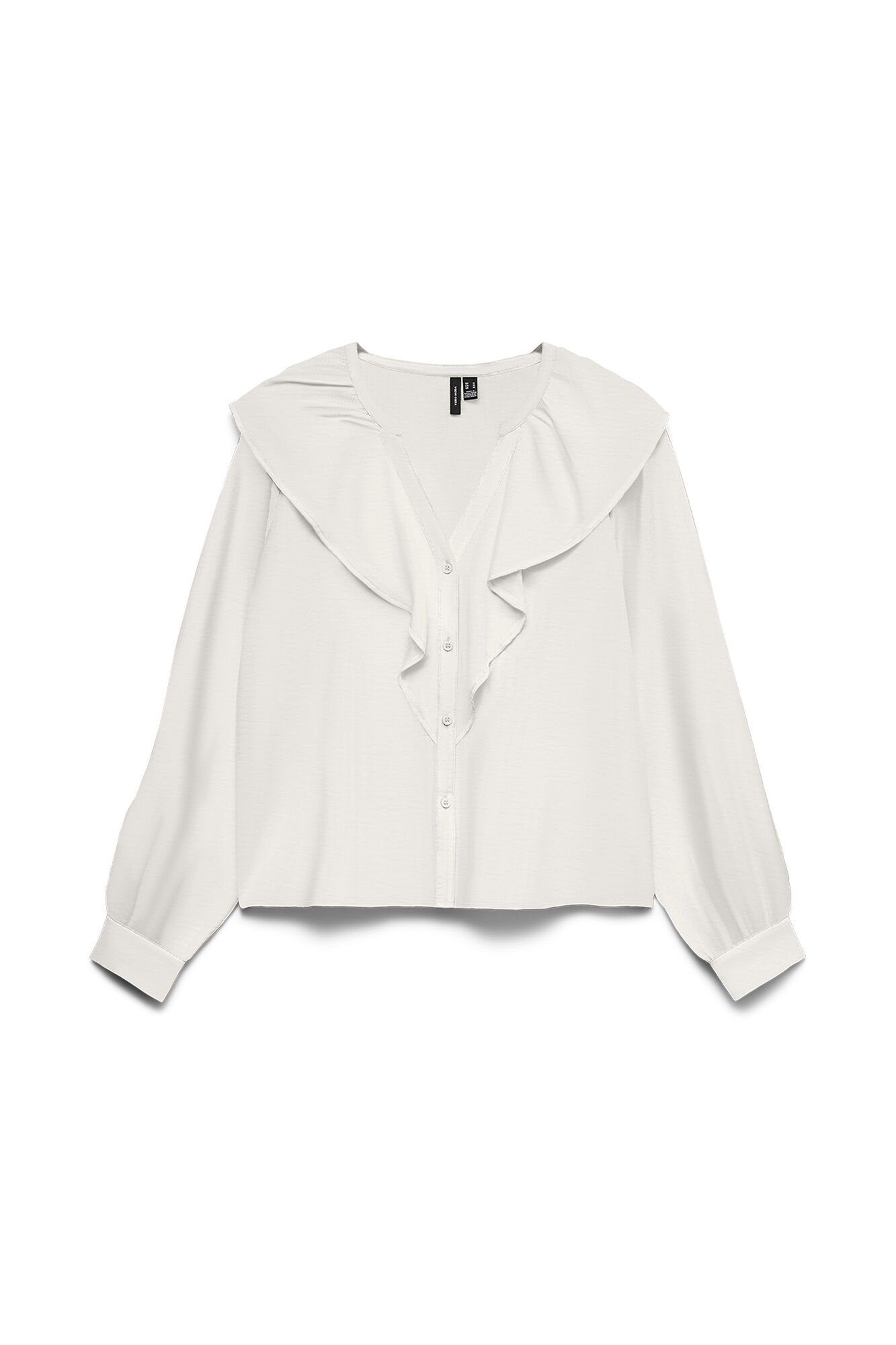 Vero Moda Blusa manga comprida com folhos