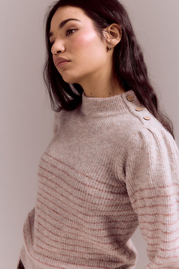 Slowlove Jersey punto perlado rayas Arena