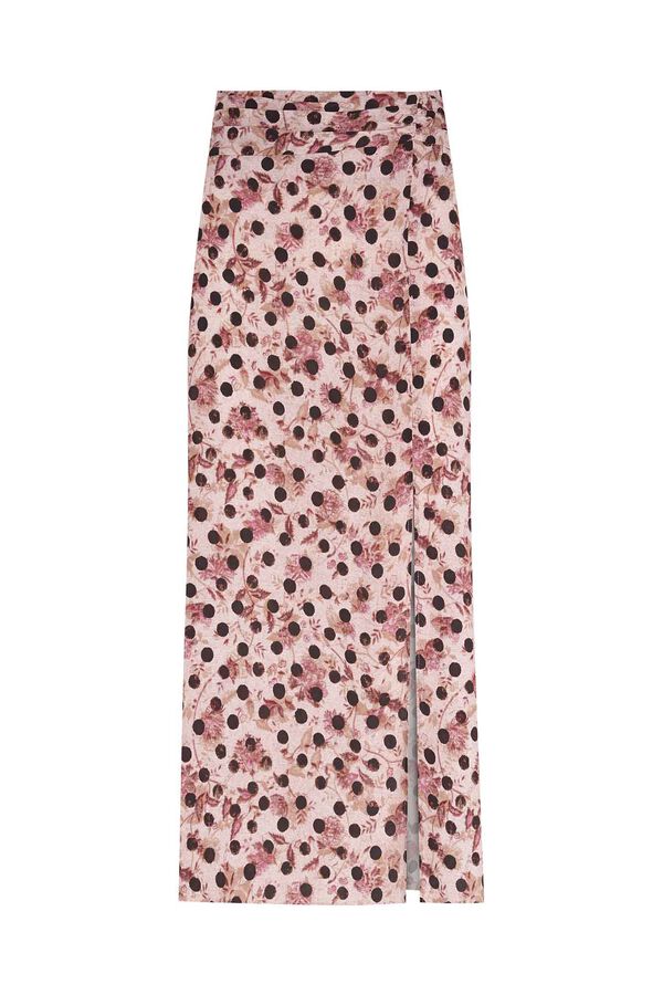 Slowlove Polka dot midi skirt Impress&atilde;o