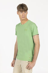 elPulpo Camiseta logo estampado formas Verde