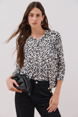 Cortefiel Camisola manga larga Preto