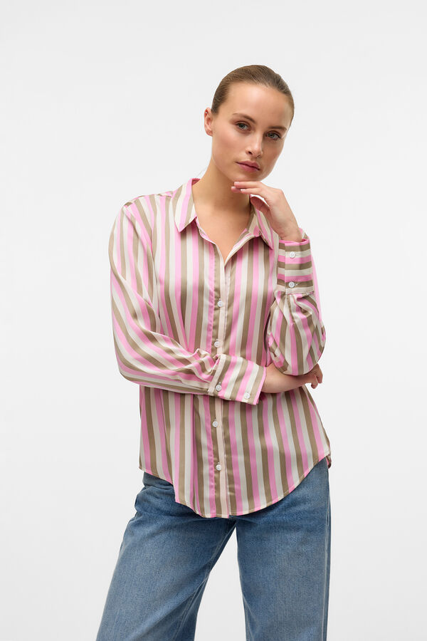 Vero Moda Camisa riscas manga comprida Subiu