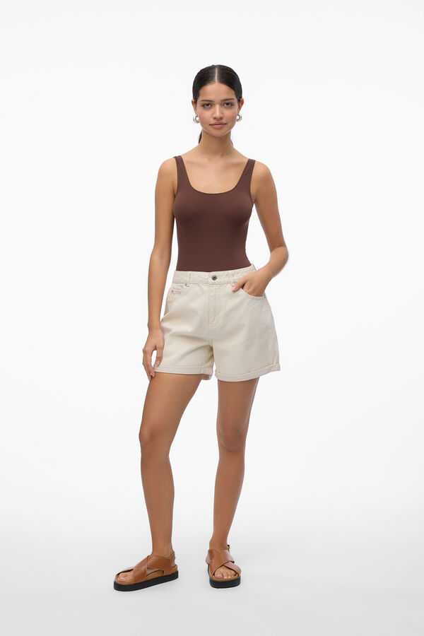 Vero Moda Cal&ccedil;&otilde;es denim Tostado
