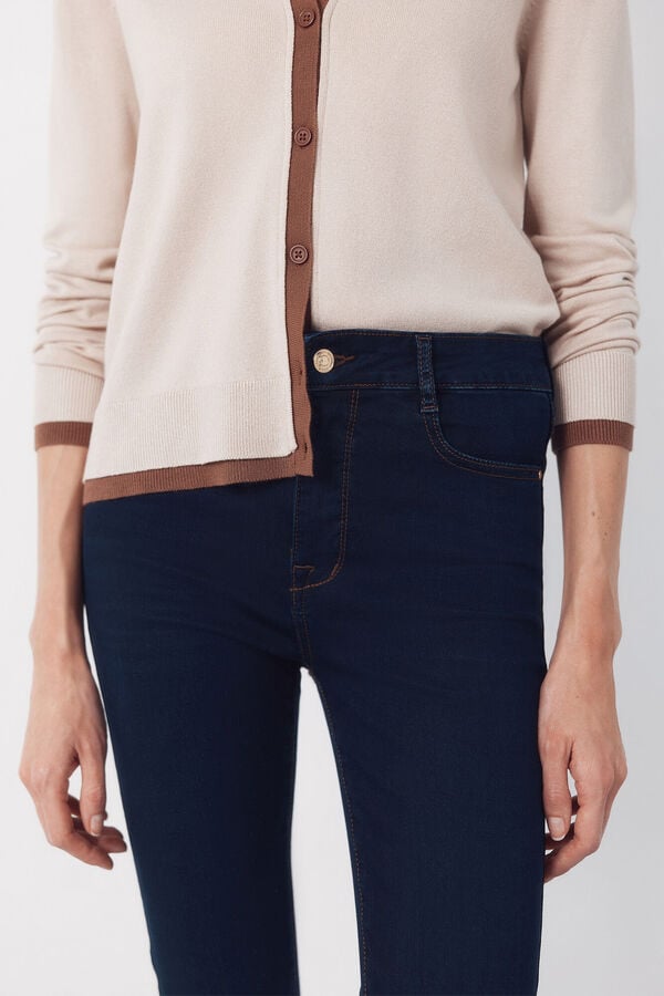 Cortefiel Jeans Sensational Pitillo Azul