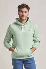 Street Monkey Sudadera moda capucha Verde