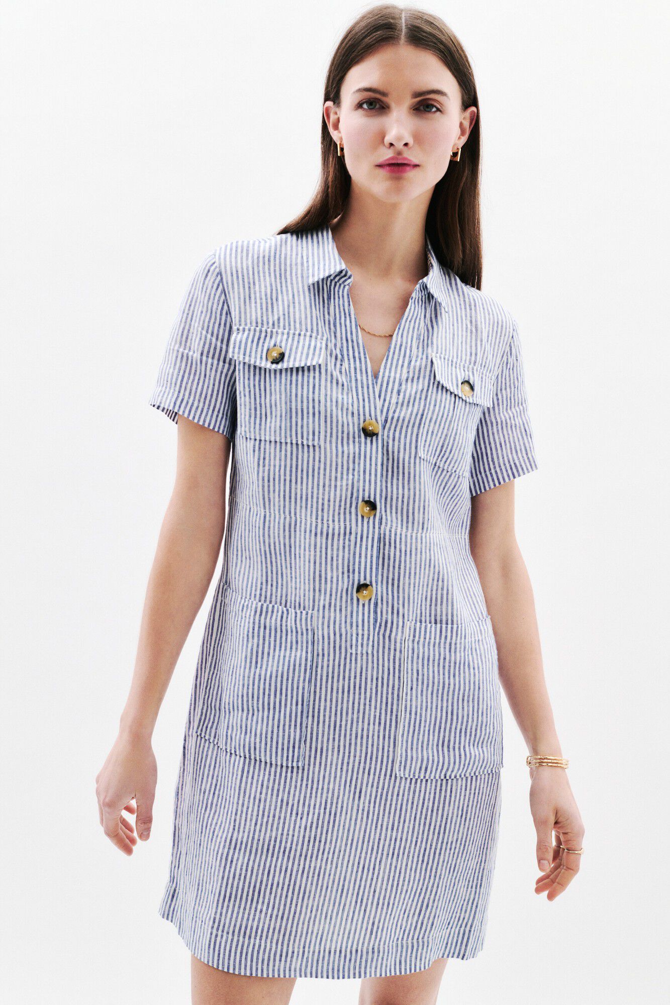 Caroll Vestido manga corta Laure1