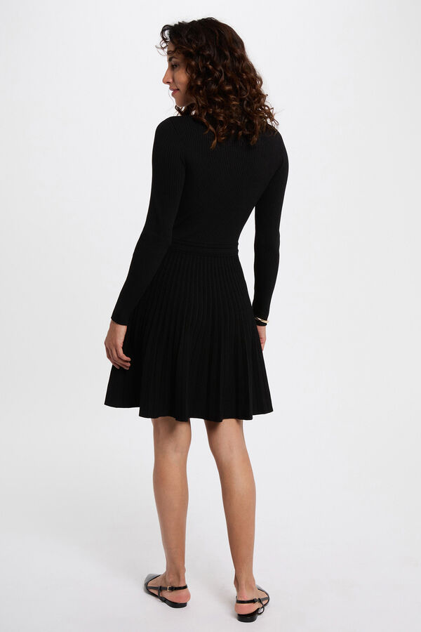 Morgan Vestido curto justo Preto