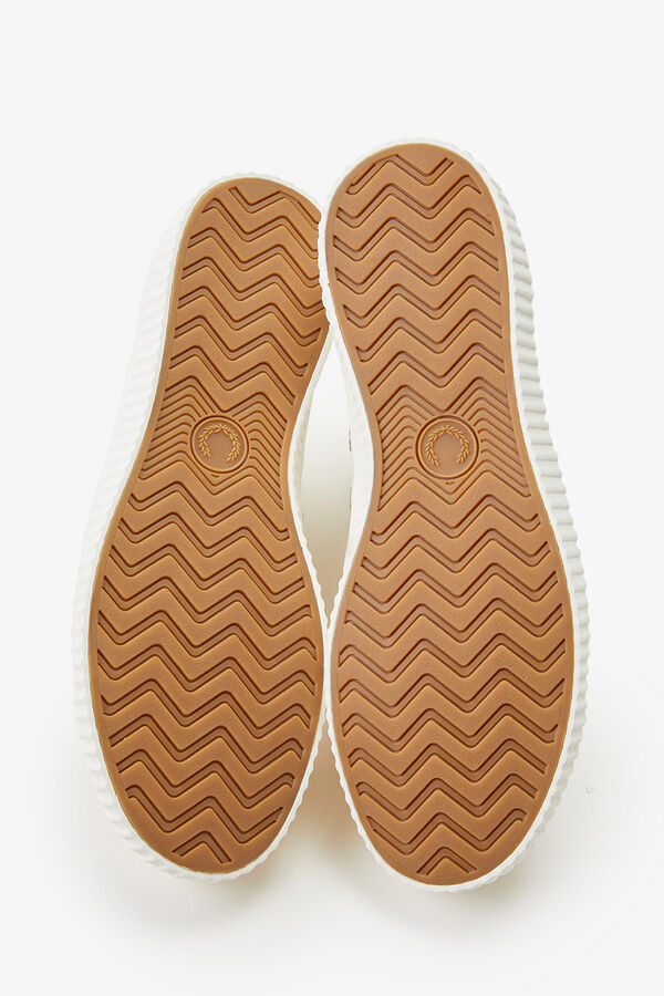 Fred Perry Zapatilla Hughes-low lona Marfil