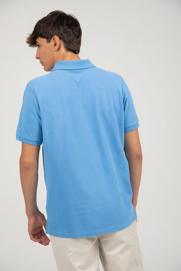 elPulpo Polo b&aacute;sico Azul