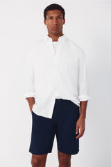 Cortefiel Bermuda chino leve Azul