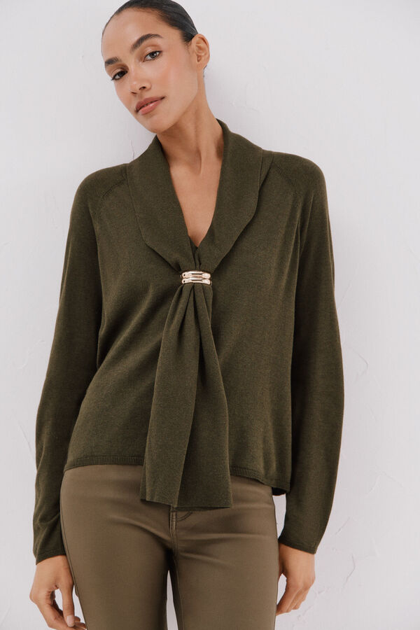 Cortefiel Arco de Jersey Verde