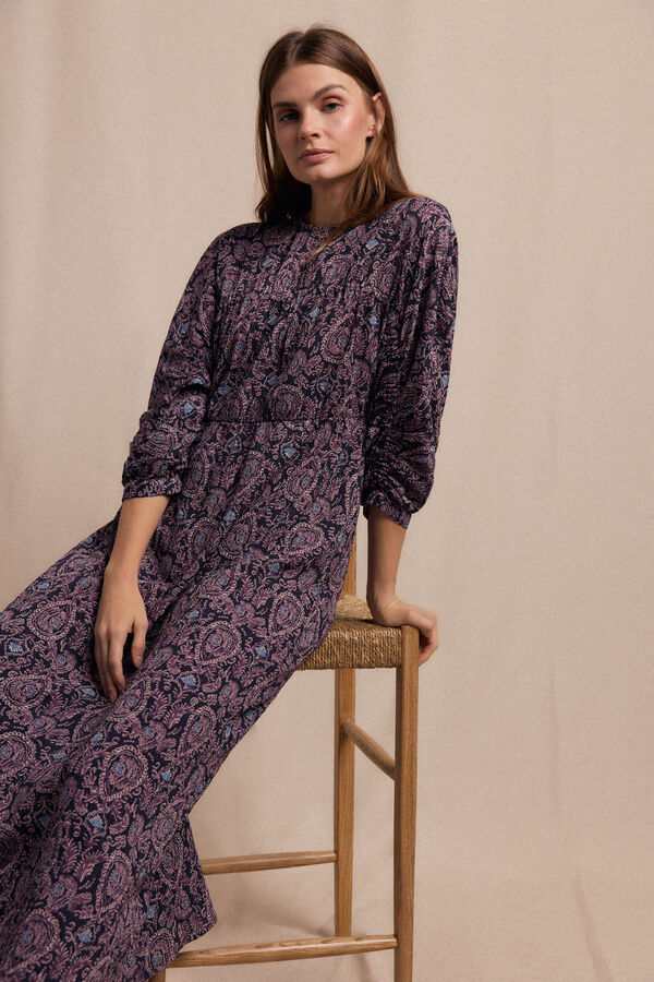 Slowlove Vestido estampado Roxo