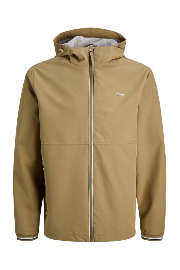 Jack & Jones Casaco casual com capuz Castanho