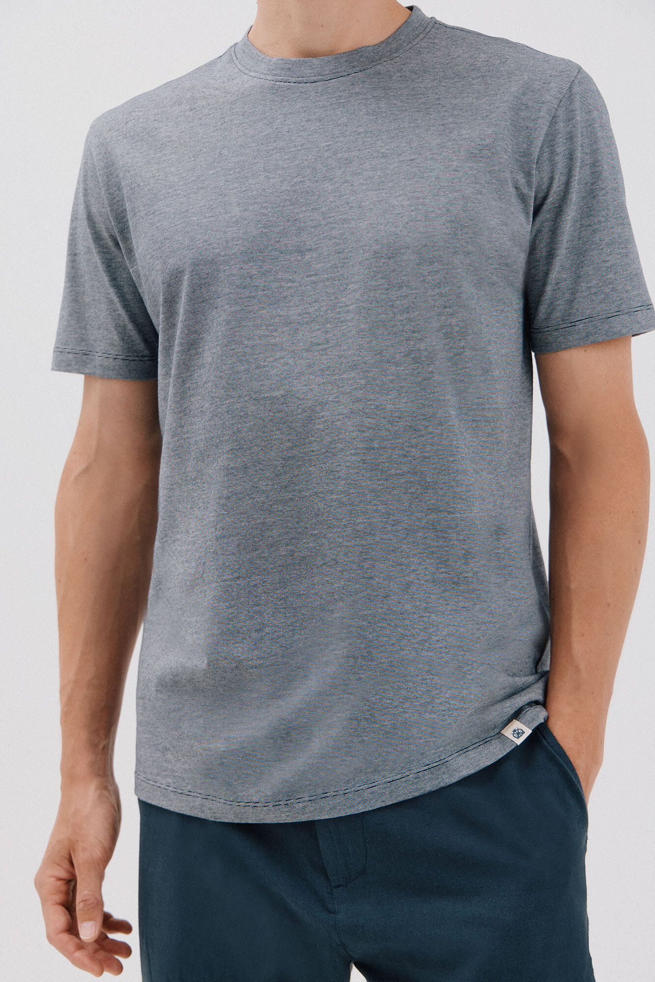 Cortefiel Camiseta liso falsa