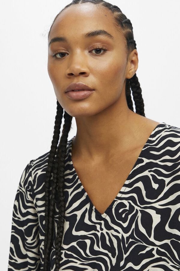 Object Blusa globo Ecovero Negro