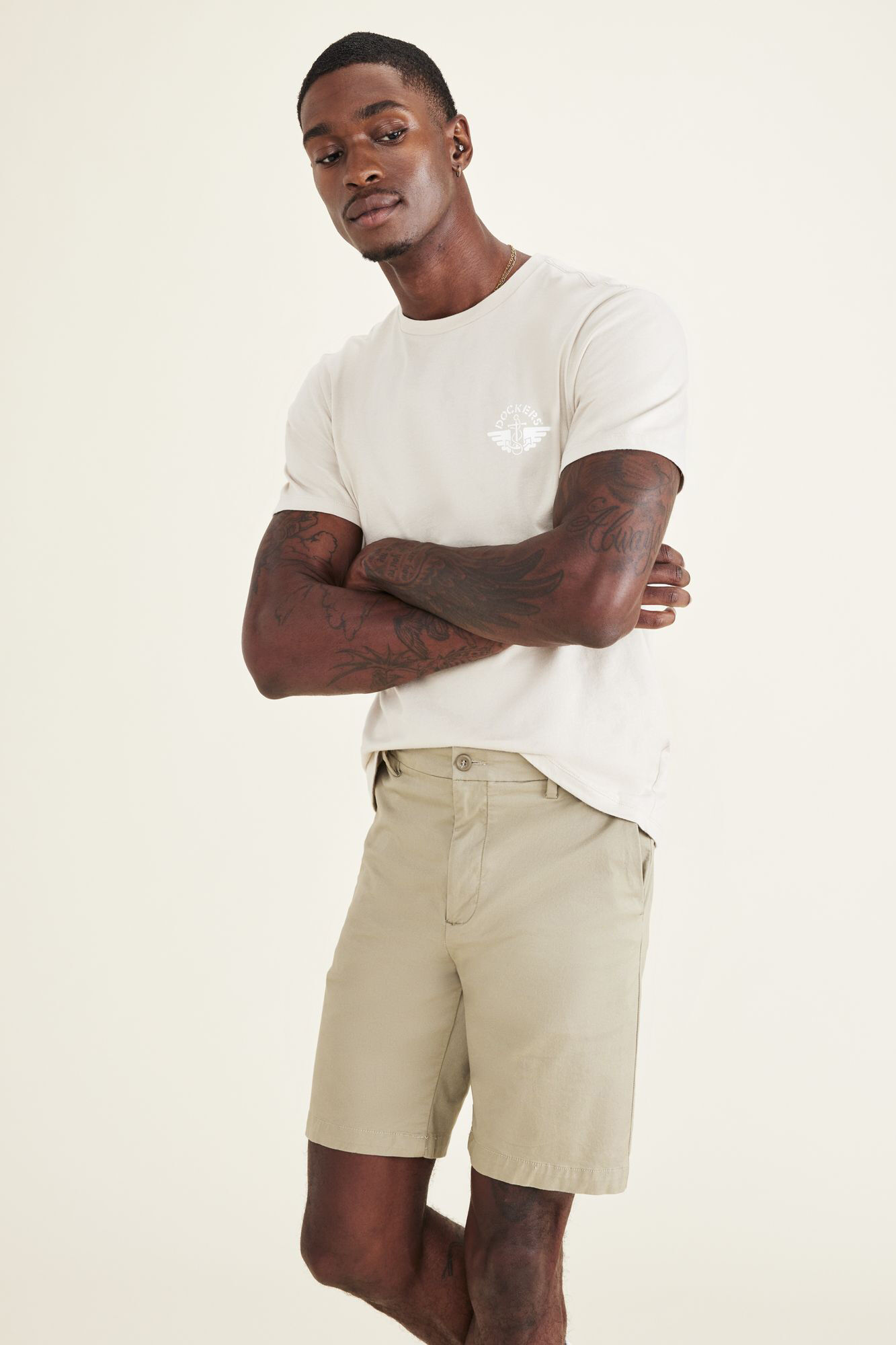 Dockers Pantal&oacute;n Corto Chino Supreme Flex Modern