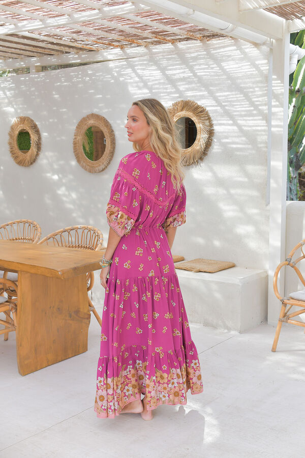 Jaase Vestido comprido Elsa Subiu
