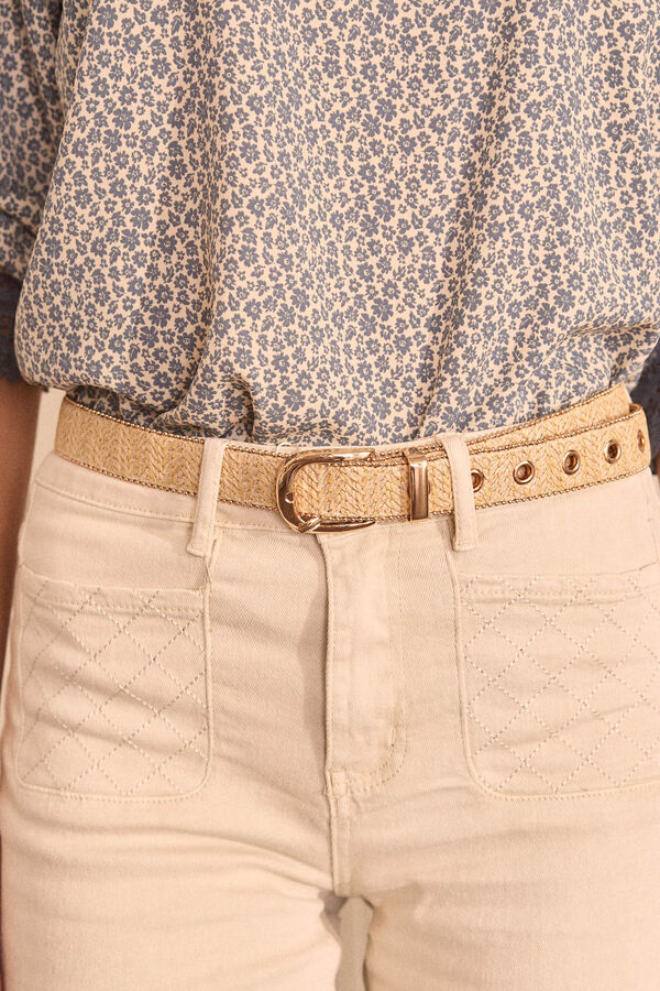 Pol&iacute;n Et Moi Cal&ccedil;a denim Renata Tostado