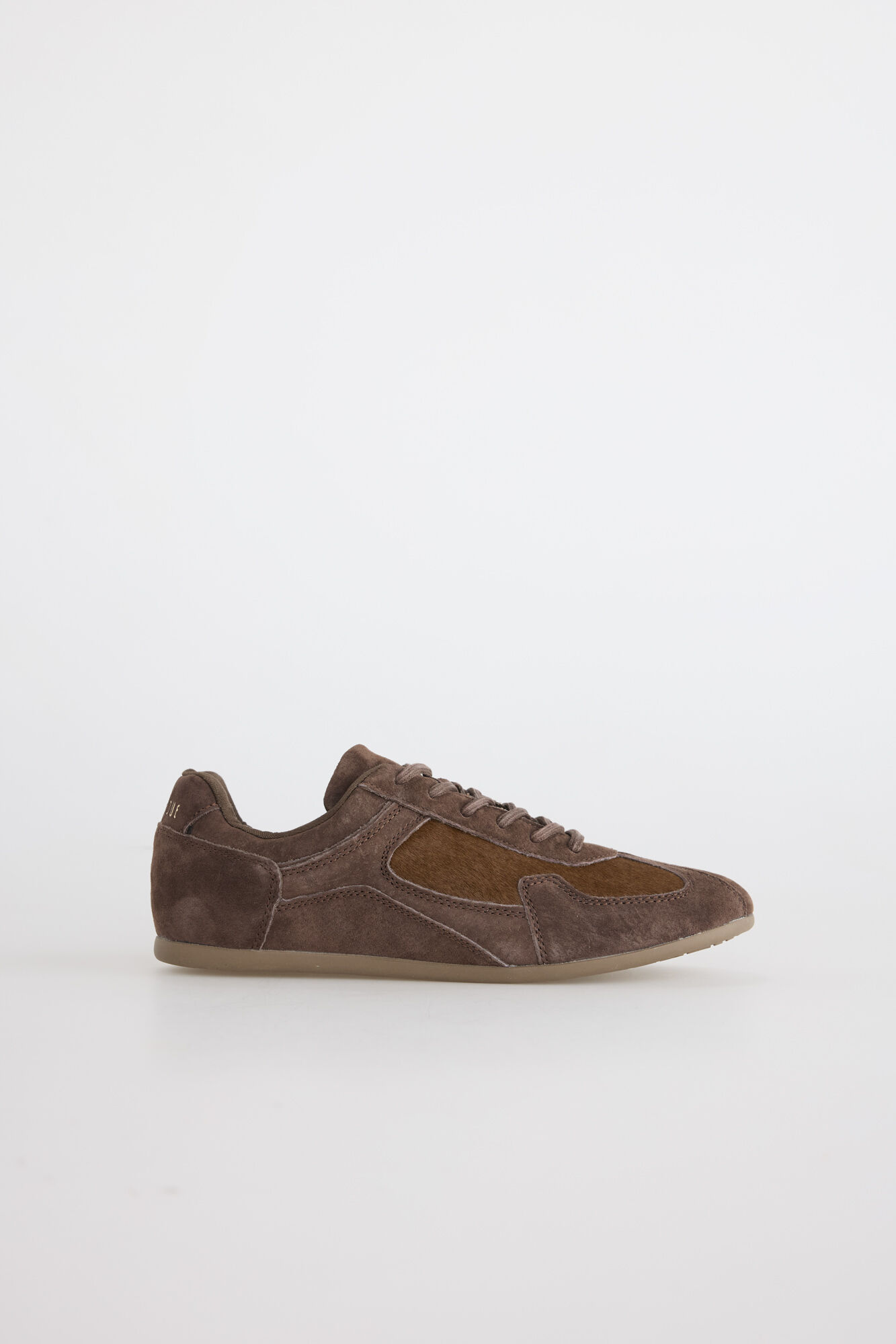 Slowlove Zapatilla serraje y pelo