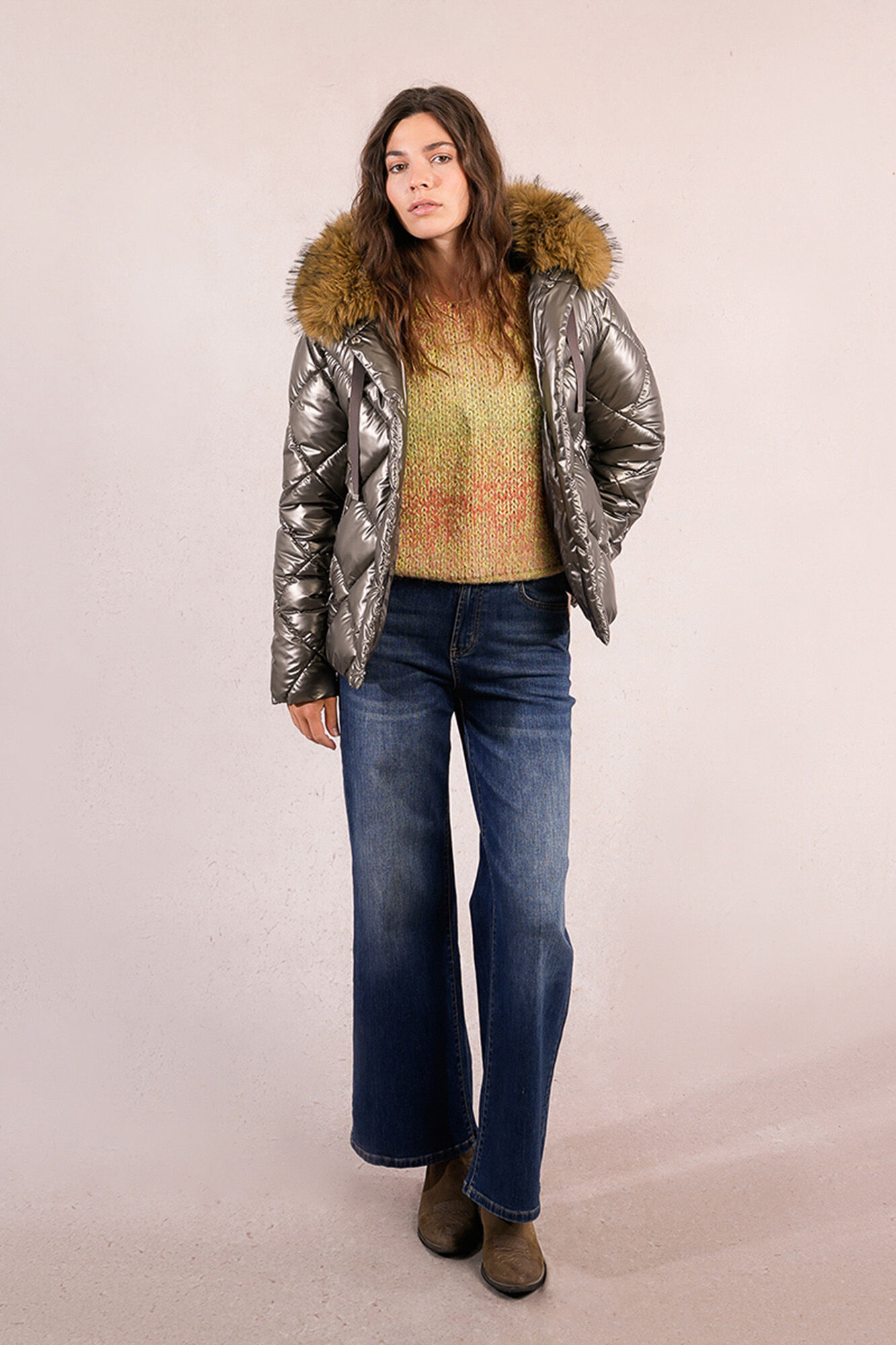 Molly Bracken Chaqueta acolchada con capucha