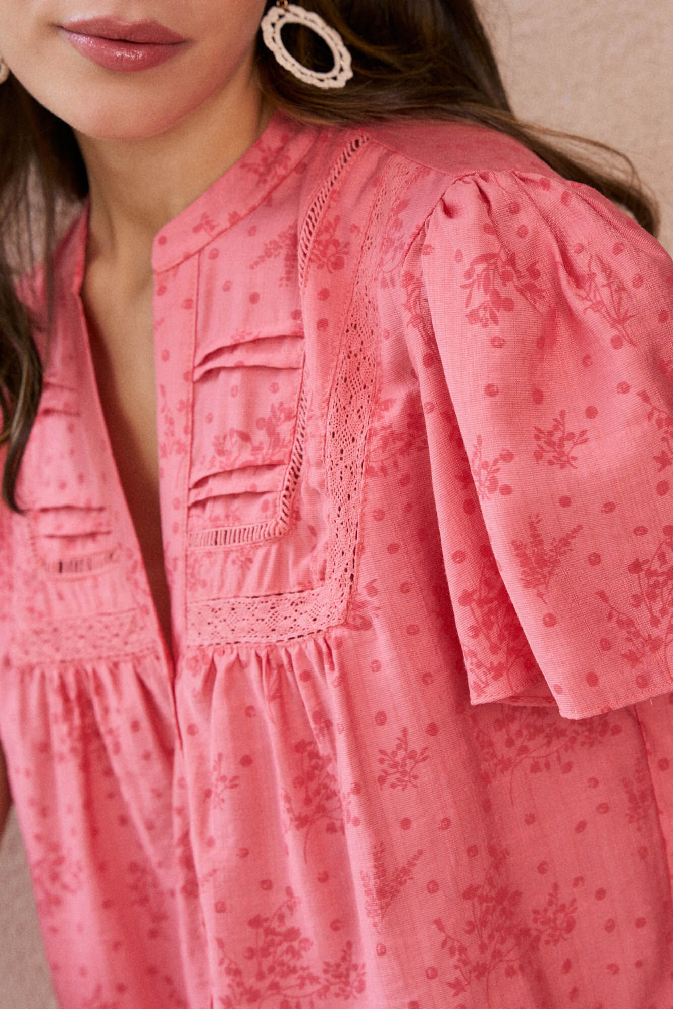 Pol&iacute;n Et Moi Blusa bordados Nim&eacute;a