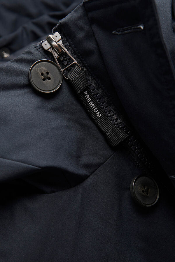 Jack & Jones Parka forrada capucha Azul marino