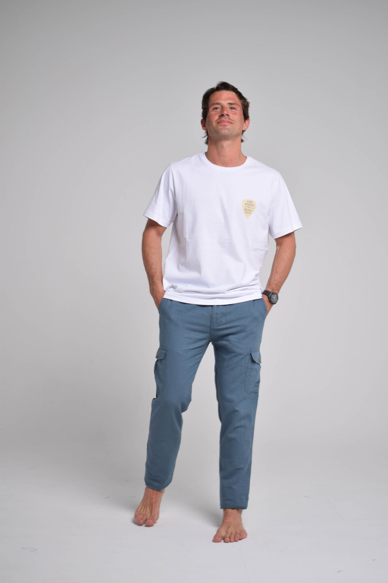 Cloking Pantal&oacute;n Lino Cargo
