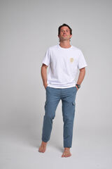 Cloking Pantal&oacute;n Lino Cargo Azul
