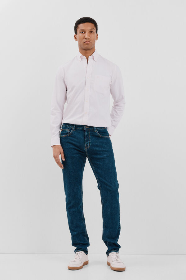 Cortefiel Jeans corte ajustado Azul