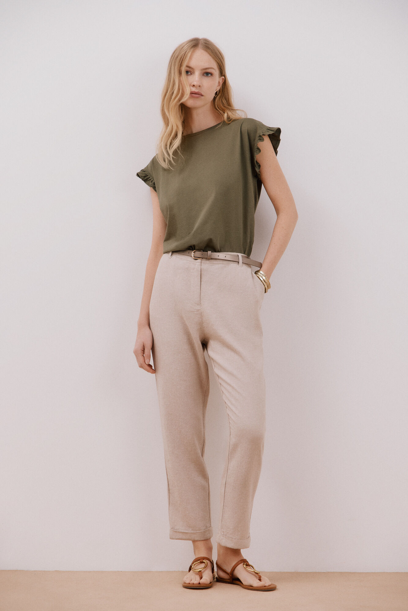 Cortefiel Camisola b&aacute;sica folho