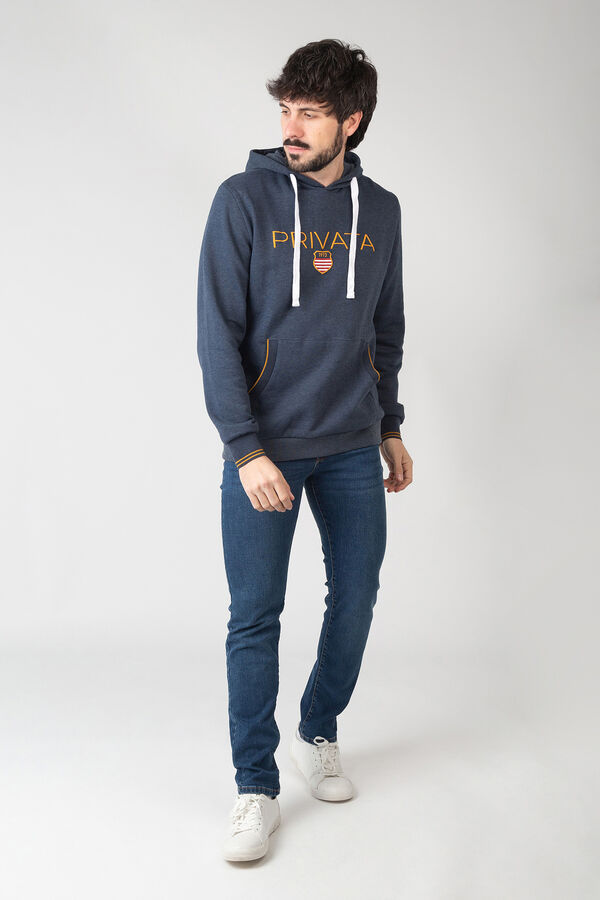 Privata Sudadera con capucha y bolsillos Azul