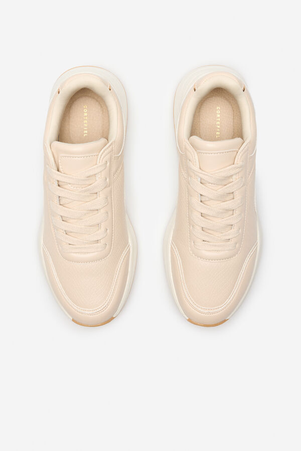 Cortefiel T&ecirc;nis plataforma cobra Tostado